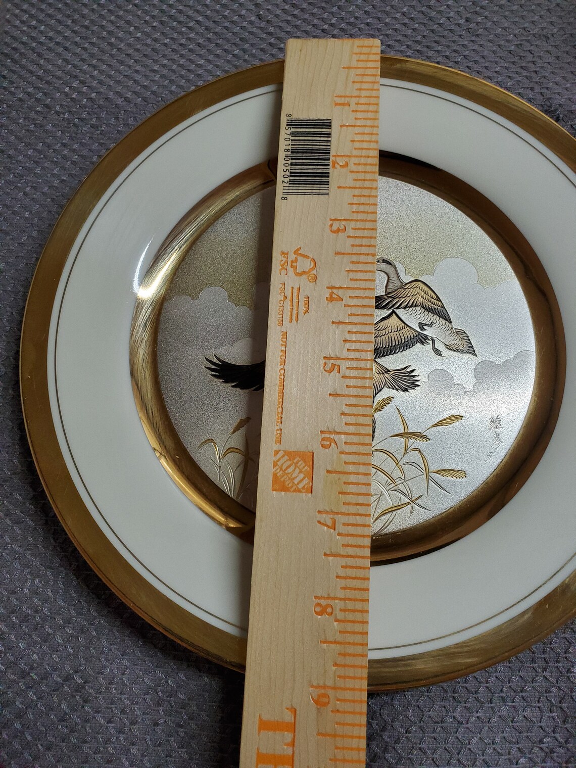 Limited Edition Chokin Art Plate Collection Etsy