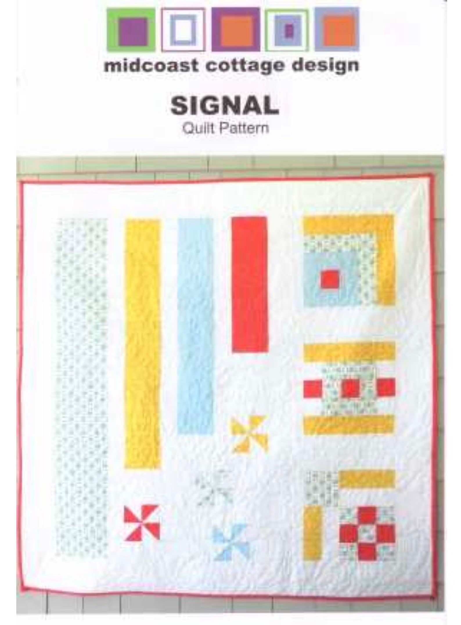 Signal Quilt Pattern Midcoast Cottage Design Quilt Pattern Etsy