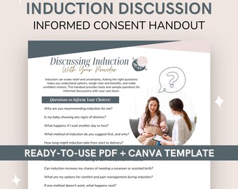 Induction Discussion Guide | Questions to Ask About Labor Induction