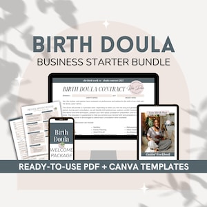 Birth Doula Business Starter Bundle | Client Forms & Templates