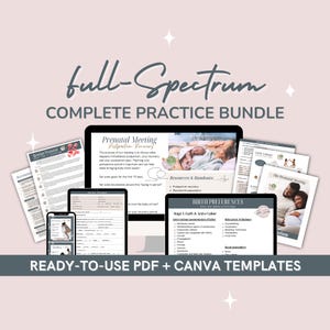 Full-Spectrum Doula Practice Bundle | Complete Birth & Postpartum Toolkit with Editable Canva Templates
