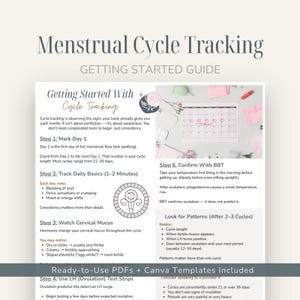 Introducción al seguimiento del ciclo menstrual / Guía para principiantes sobre la temperatura corporal basal y los signos de ovulación