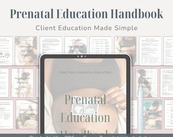 Handbuch der Schwangerschaftspädagogik | Handouts für Doulas & Erzieher zur Geburtsklasse