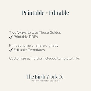 Full-Spectrum Doula Practice Bundle | Birth, Postpartum and Fertility Toolkit image 18