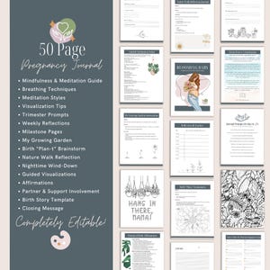 Full-Spectrum Doula Practice Bundle | Birth, Postpartum and Fertility Toolkit image 16