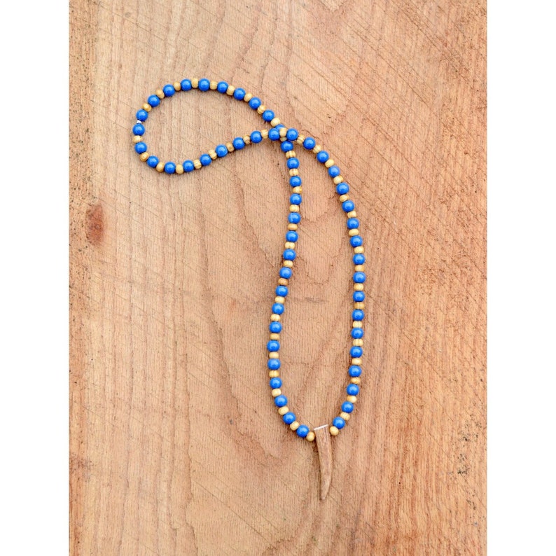 Antler tip necklace