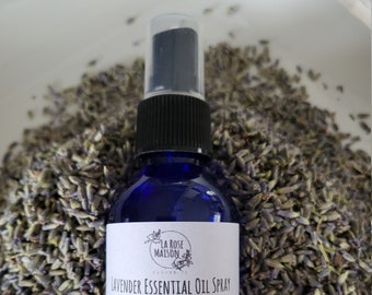 Lavender Essential Oil Spray - Eye Pillow - Linen Spray - Aromatherapy - Essential Oil - Relaxation - Valentine - Mother's Day