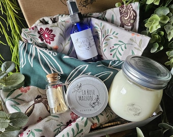 Ultimate Comfort Gift Set: Lavender Candle, Salve, & Aromatherapy Pillows