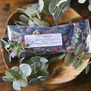 Lavender Eye Pillow: Weighted Aromatherapy Mask, Relaxation Gift