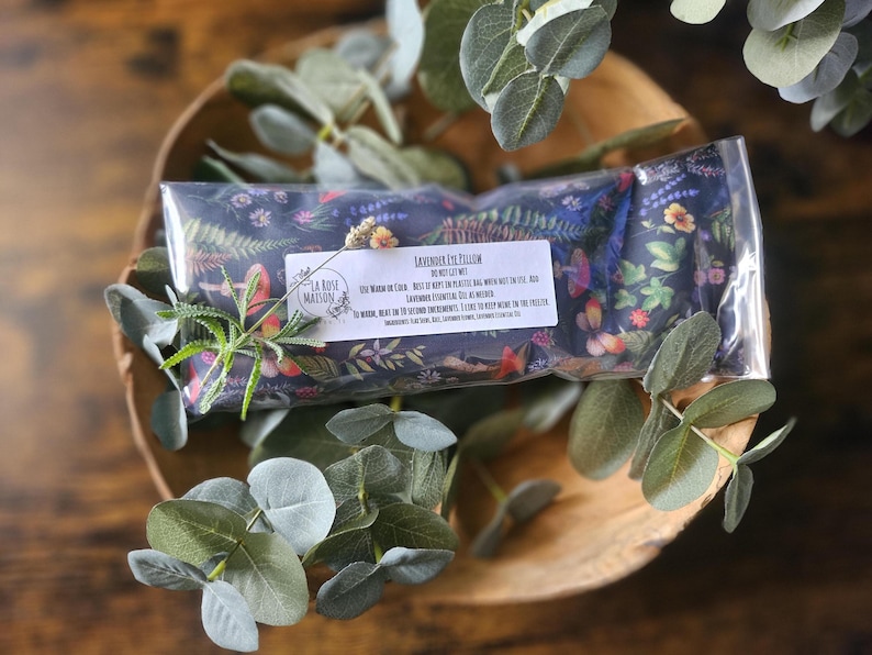 Lavender Eye Pillow: Weighted Aromatherapy Mask, Relaxation Gift Surprise Me!
