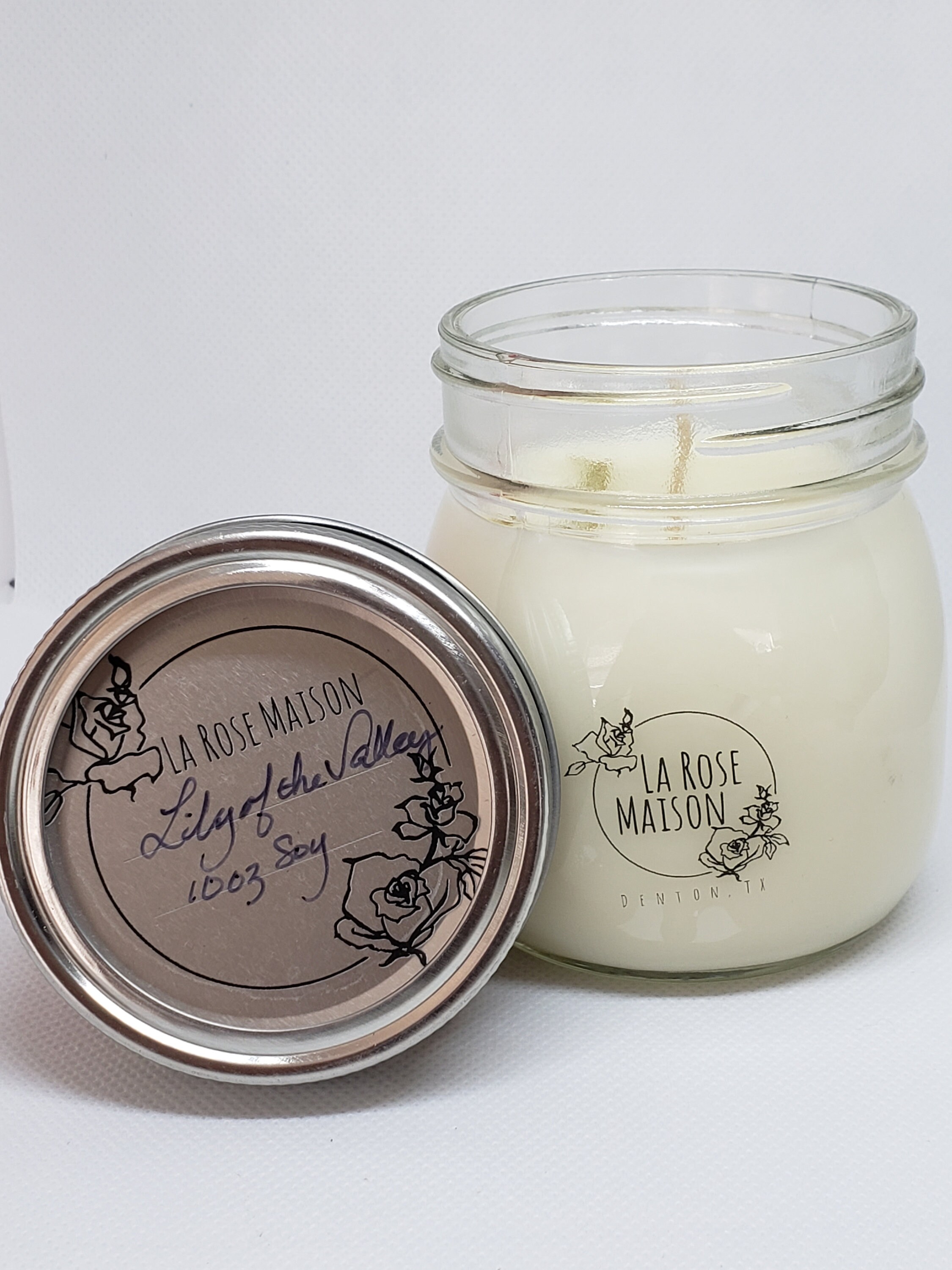 Lily of the Valley Candle 8oz Soy Candle Floral Candle Etsy Singapore