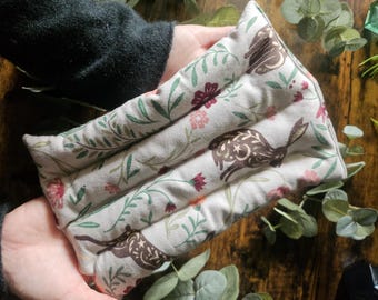 Lavender Aromatherapy Pillow: Organic Cotton Heating Cooling Pad