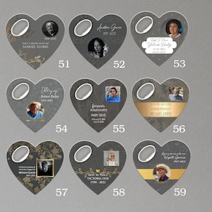 Celebration of Life Favors, Bottle Opener Fridge Magnet Mementos for