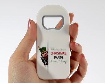 Christmas Favors, Customized Best Quality Cap Opener Magnets, New Year Party Favor, Happy New Year, Personalize Family Name Bottle Openers