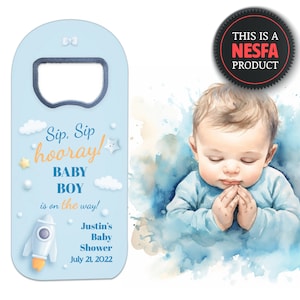 Baby Shower Favors for Guests in Bulk, Bottle Opener Frdige Magnet Gifts