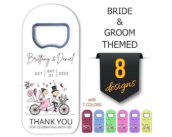 Unique Wedding Favor - Custom Bottle Openers for Lasting Memories