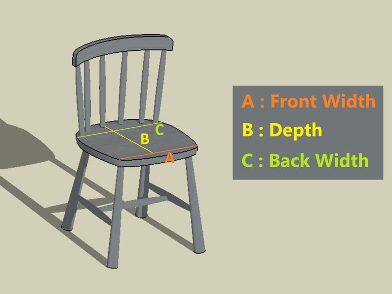 CHAIR CUSHIONS for DINING Chairs With Ties foam Insert Etsy