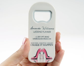 Wedding Planner Business Marketing Bottle Openers, Branding Promotional Gifts