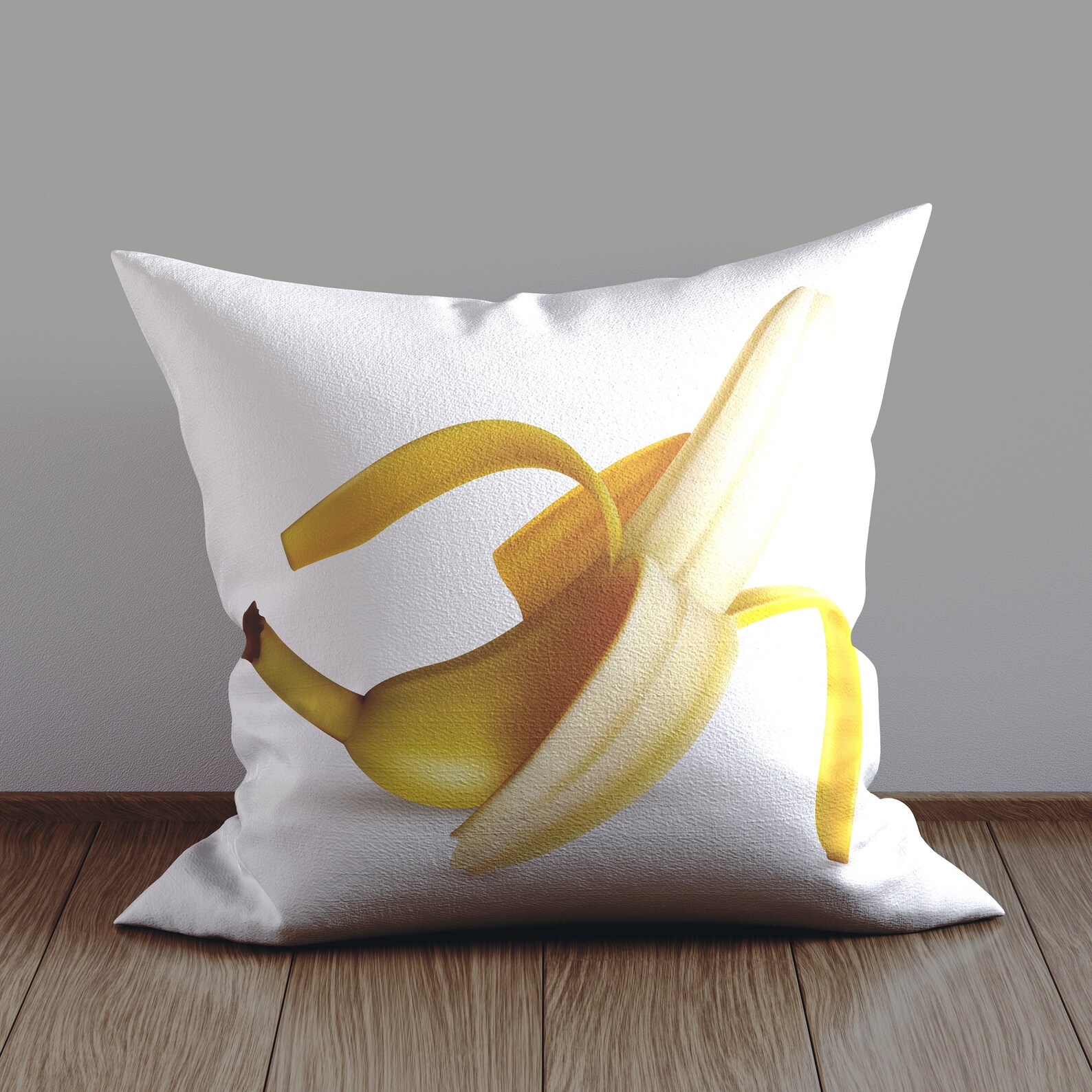 Banana Throw Pillow Cover funda de almohada 24x24 Toss funda Etsy