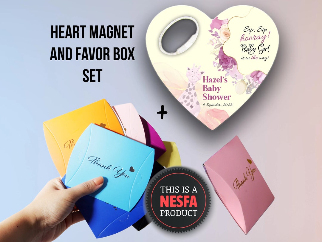 Baby Shower With Favor Boxes Etsy