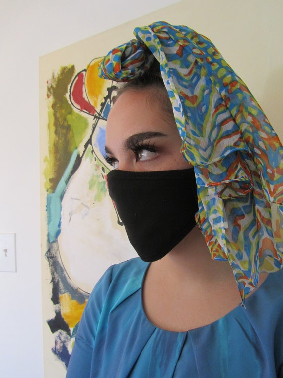 Bright Colorful Fun Versatile Headscarf Neckerchi… - image 10