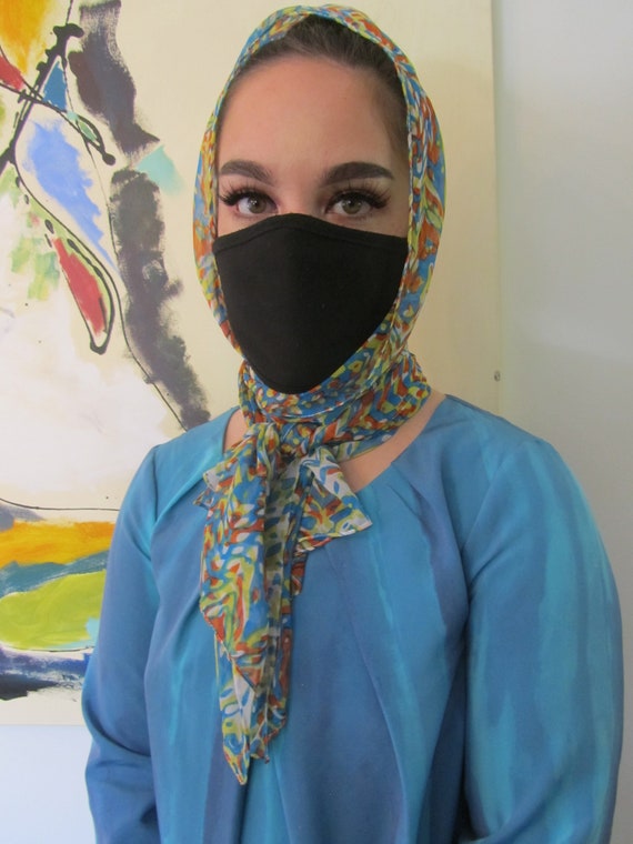 Bright Colorful Fun Versatile Headscarf Neckerchi… - image 6