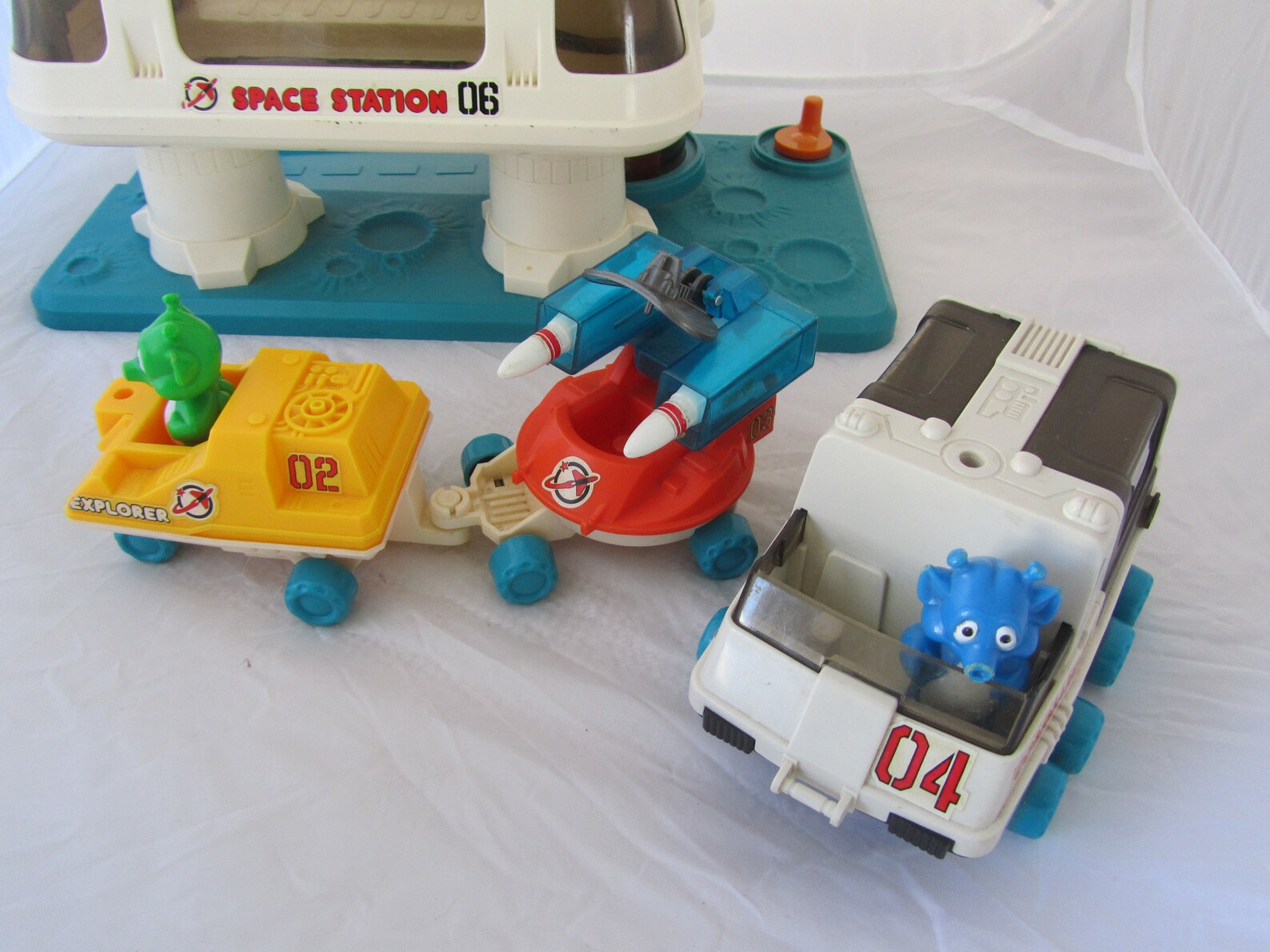 1984 Playmates Playworld Space Station Playset Etsy