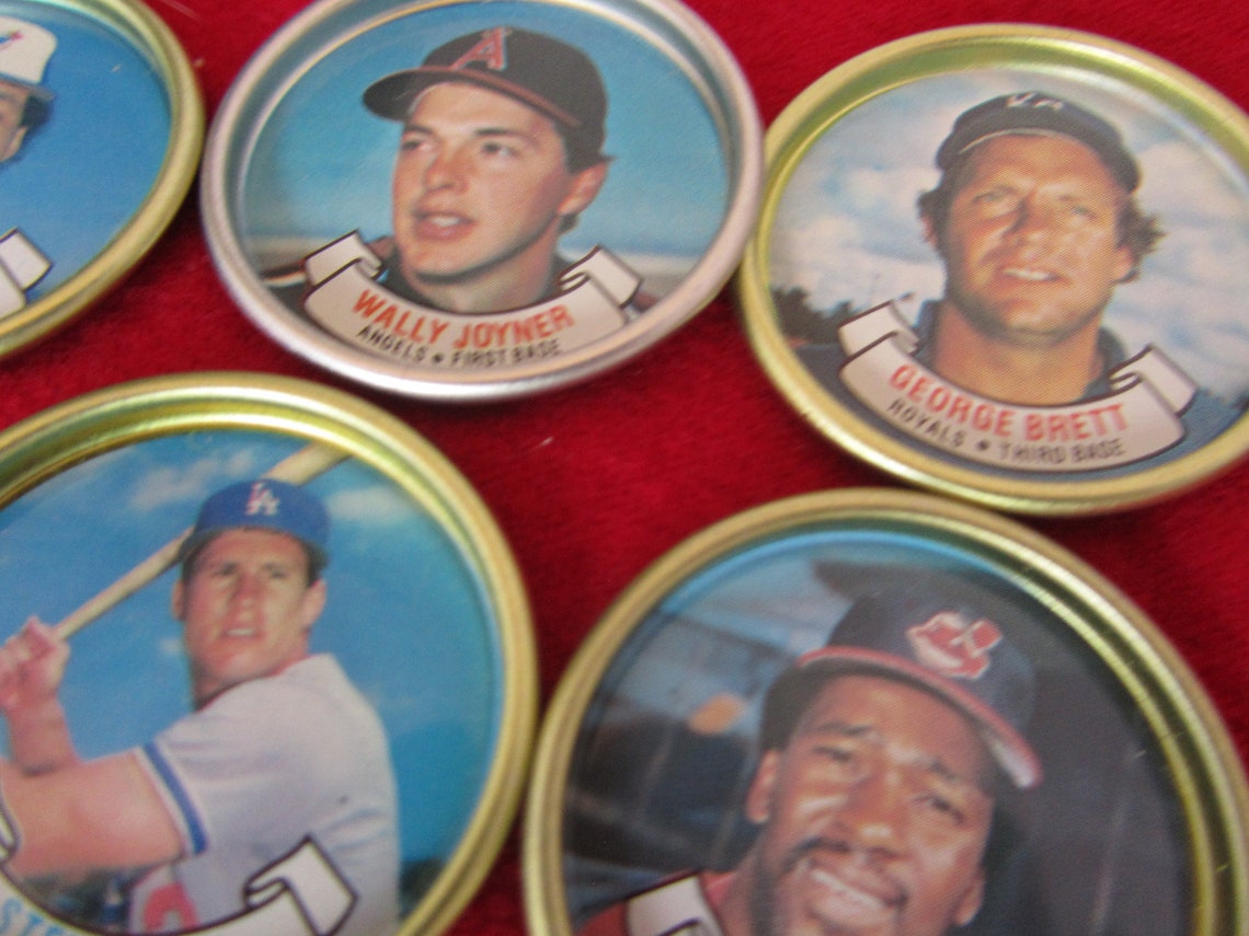 48 Vintage TOPPS Collector Baseball Bottle Caps 1987 Etsy
