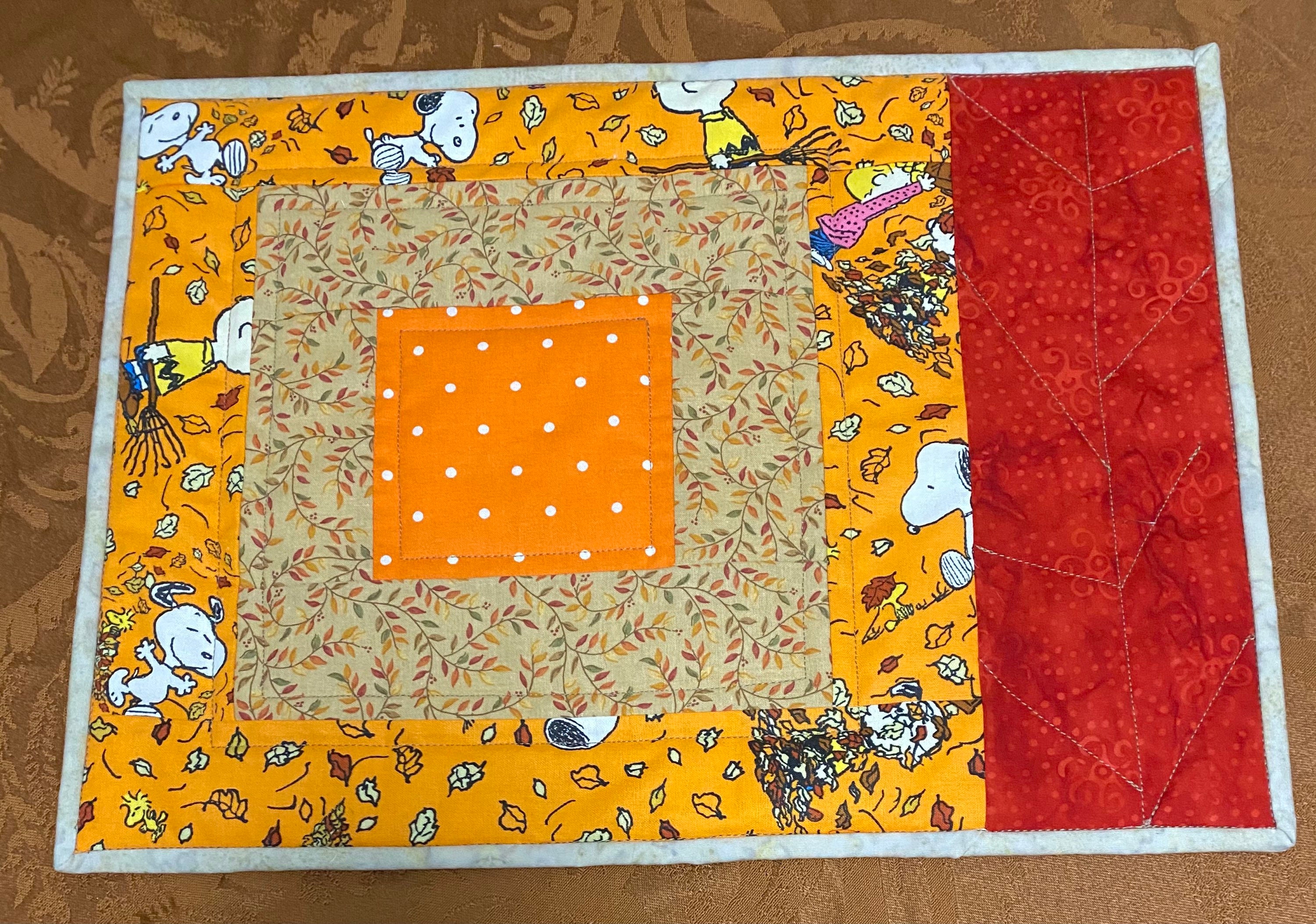 Peanuts Gang Autumn Placemats - Etsy