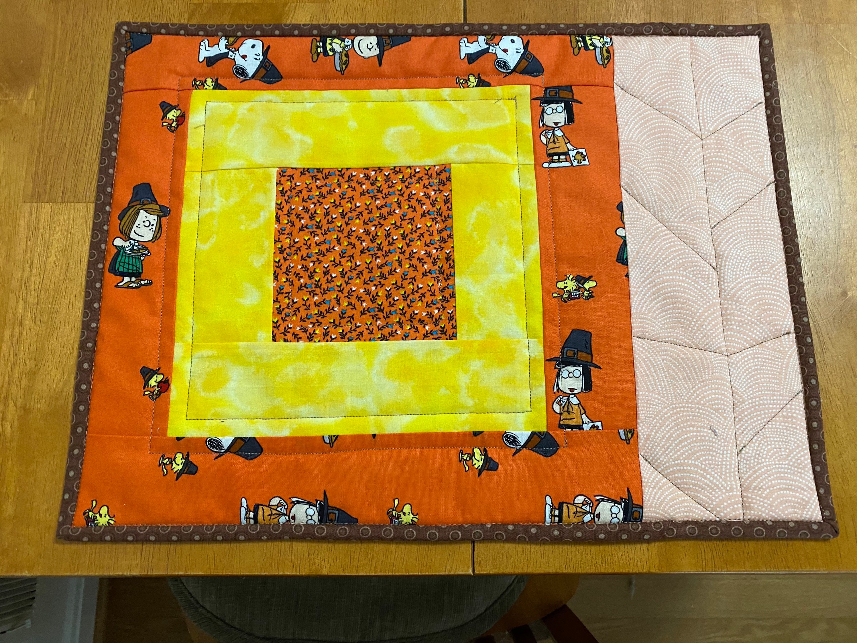 Printable Peanuts Placemat