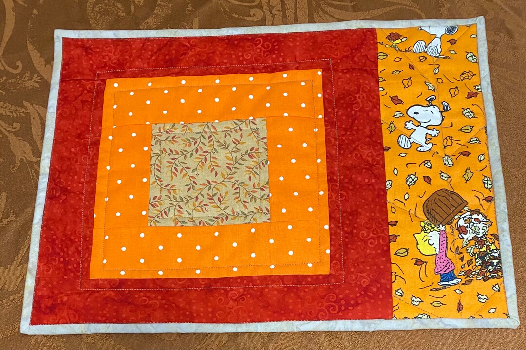 Peanuts Gang Autumn Placemats - Etsy