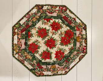 Holiday Octagonal Table topper