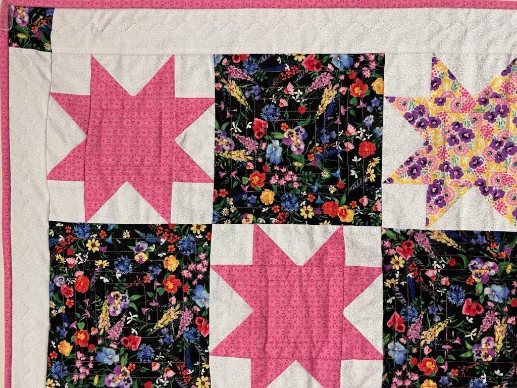 Stomp Quilt Pattern Star Stomp Pattern Lap Quilt, Baby Blanket, or Wall Hanging. - Etsy