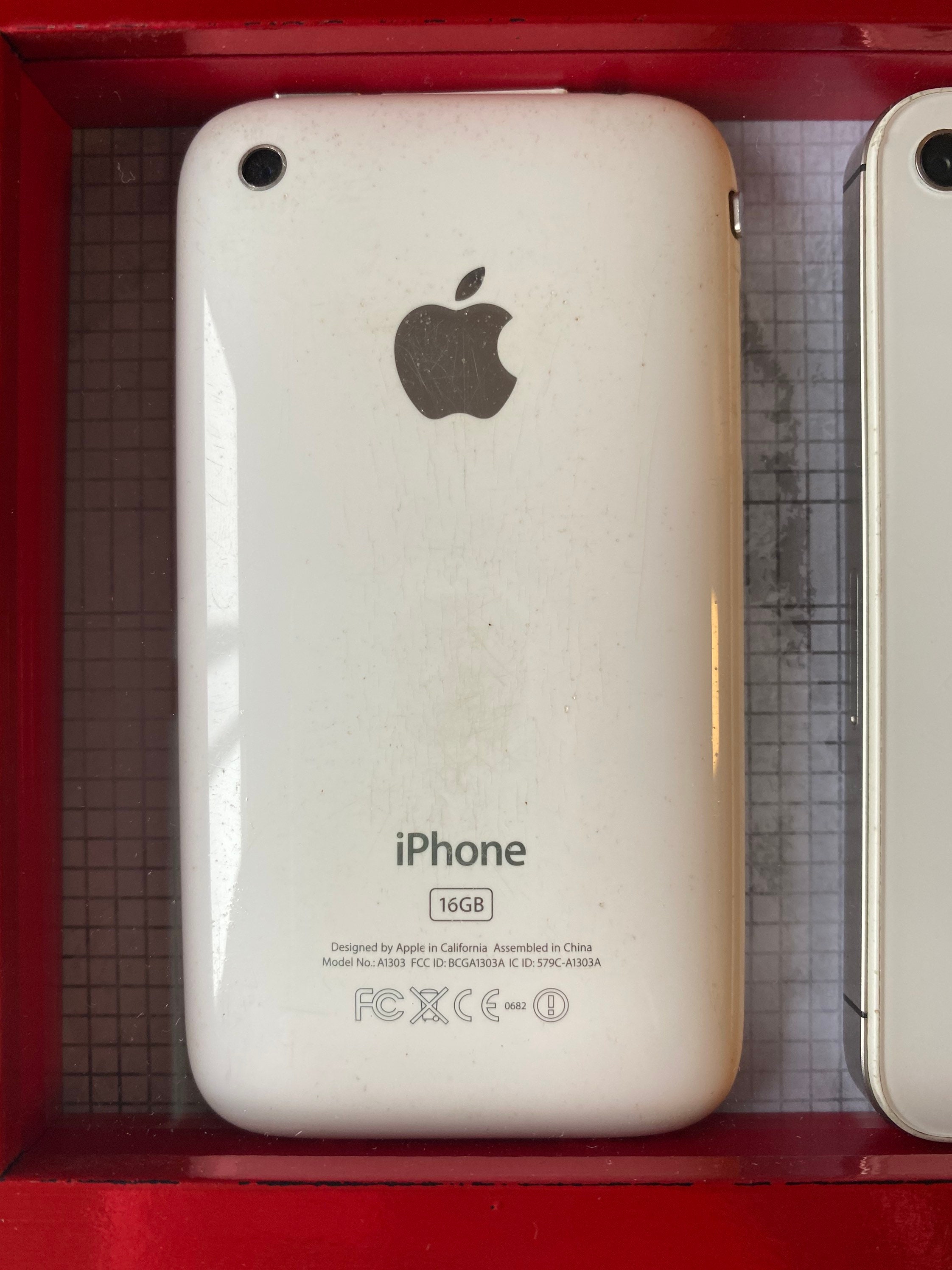 IPhone Mural Mini Timeline Display (2009-2011) - 3GS and 4S - Two