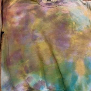 Ice Dye Galaxy Sweatshirt Crewneck Pullover Mens Size M US/CAN Sizing image 3