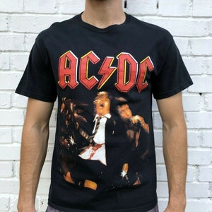 AC/DC Ac Dc Acdc 2001 Shirt Tour Concert Band Music Rock Vintage ...