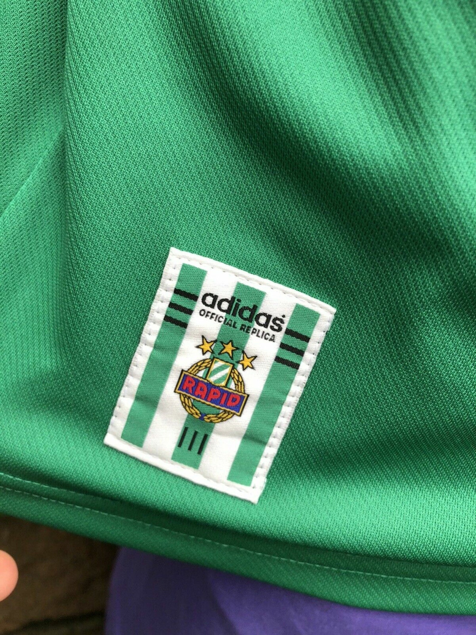 SK Rapid Wien 1999/2000 Home Jersey Trikot Fußball Trikot ...