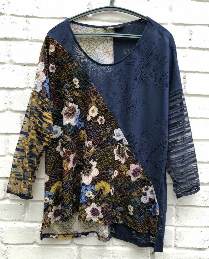 Desigual viscose tunica top dresses tunica multi color velvet