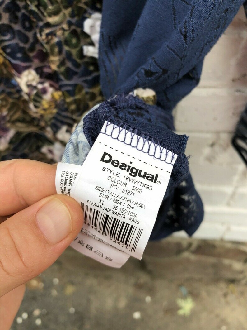Desigual viscose tunica top dresses tunica multi color velvet
