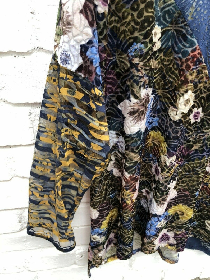 Desigual viscose tunica top dresses tunica multi color velvet