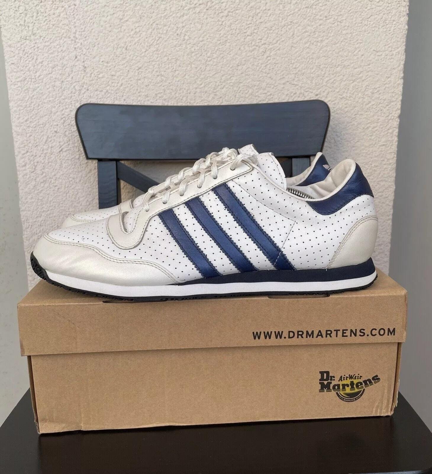 【超ポイントバック祭】 Vintage 2002 Adidas Shoes Mens White Y2K 2000s Archive Retro 帽子