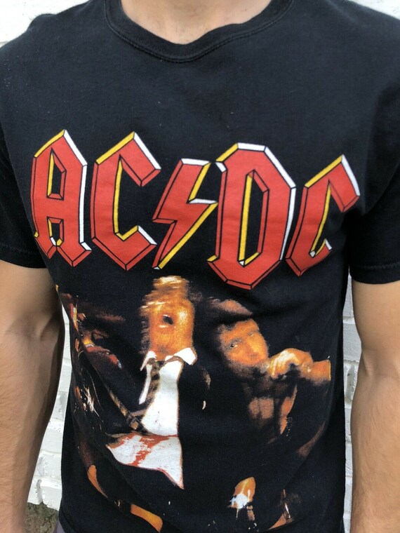 AC/DC 2001 Shirt Tour Vintage Official 