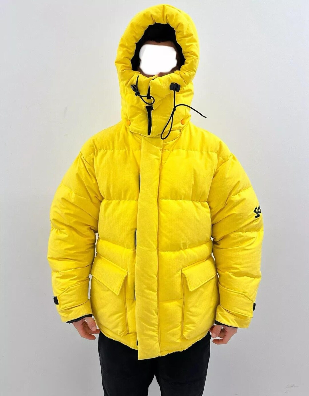 Final Home 1990s purple ripstop nylon hooded down jacket - mens S