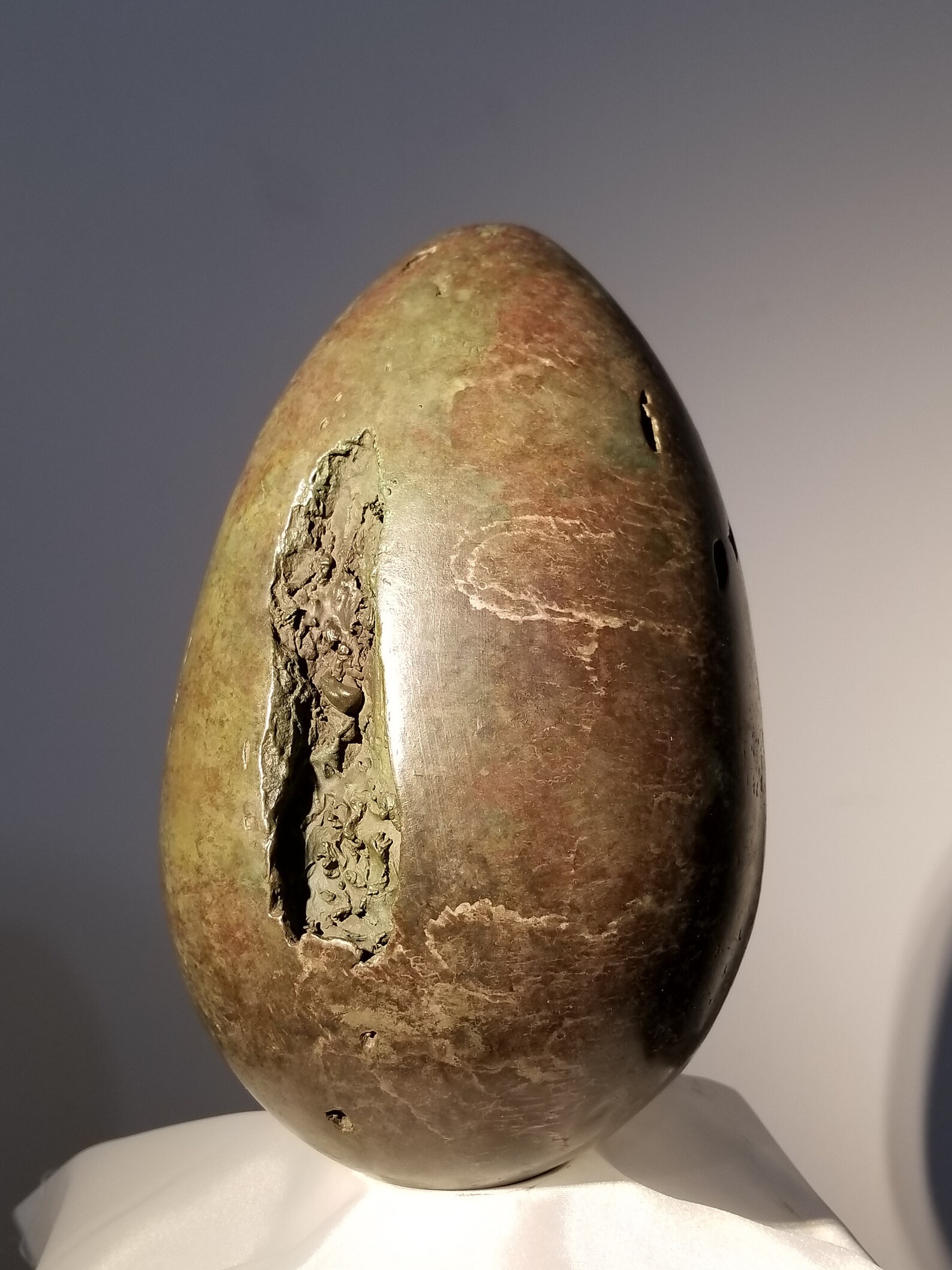 Prehistoric Cast Bronze Eggs Etsy