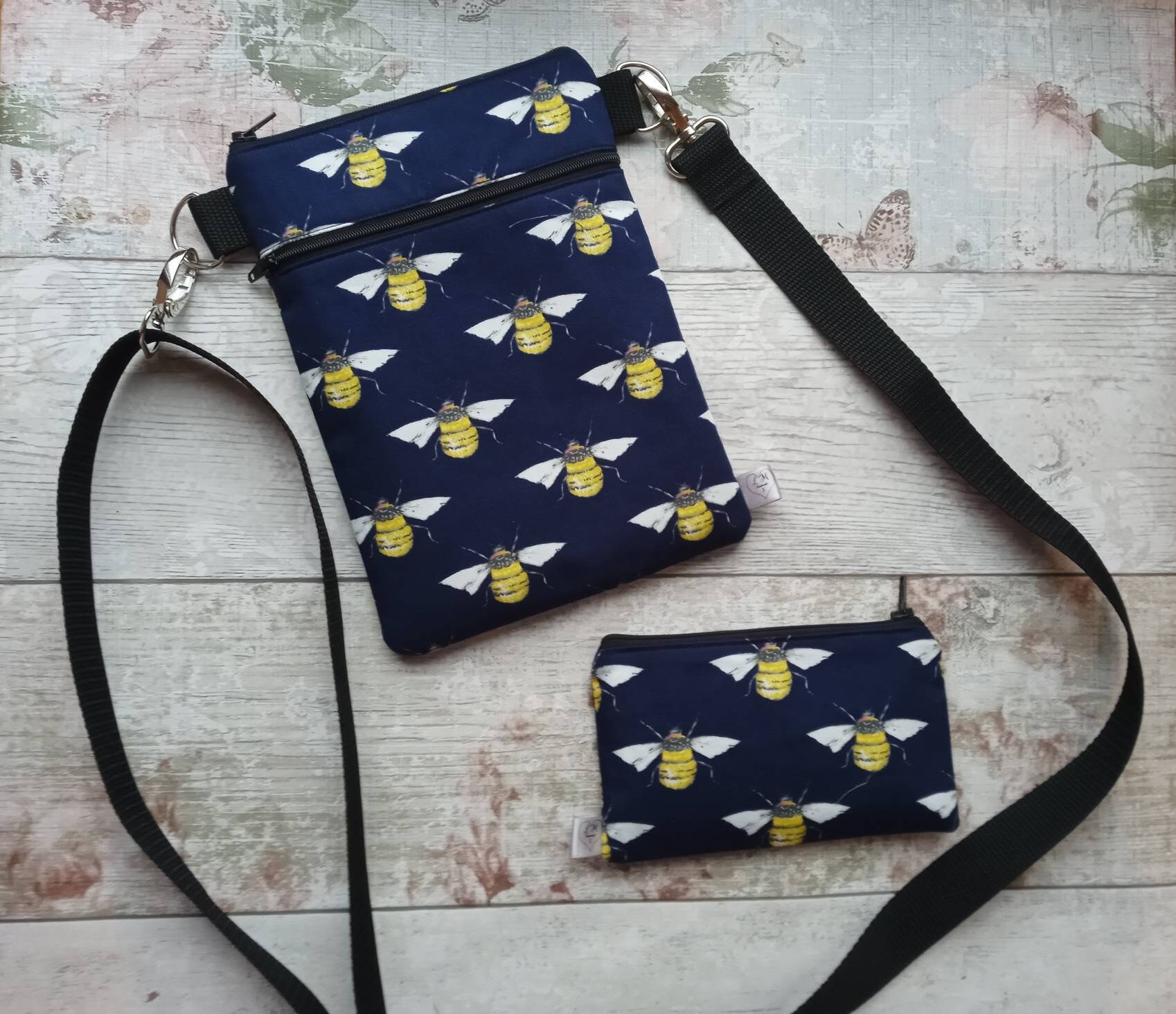 Bee Mini Cross Body Bag , Small Bag Shoulder Bag, Phone Bag 