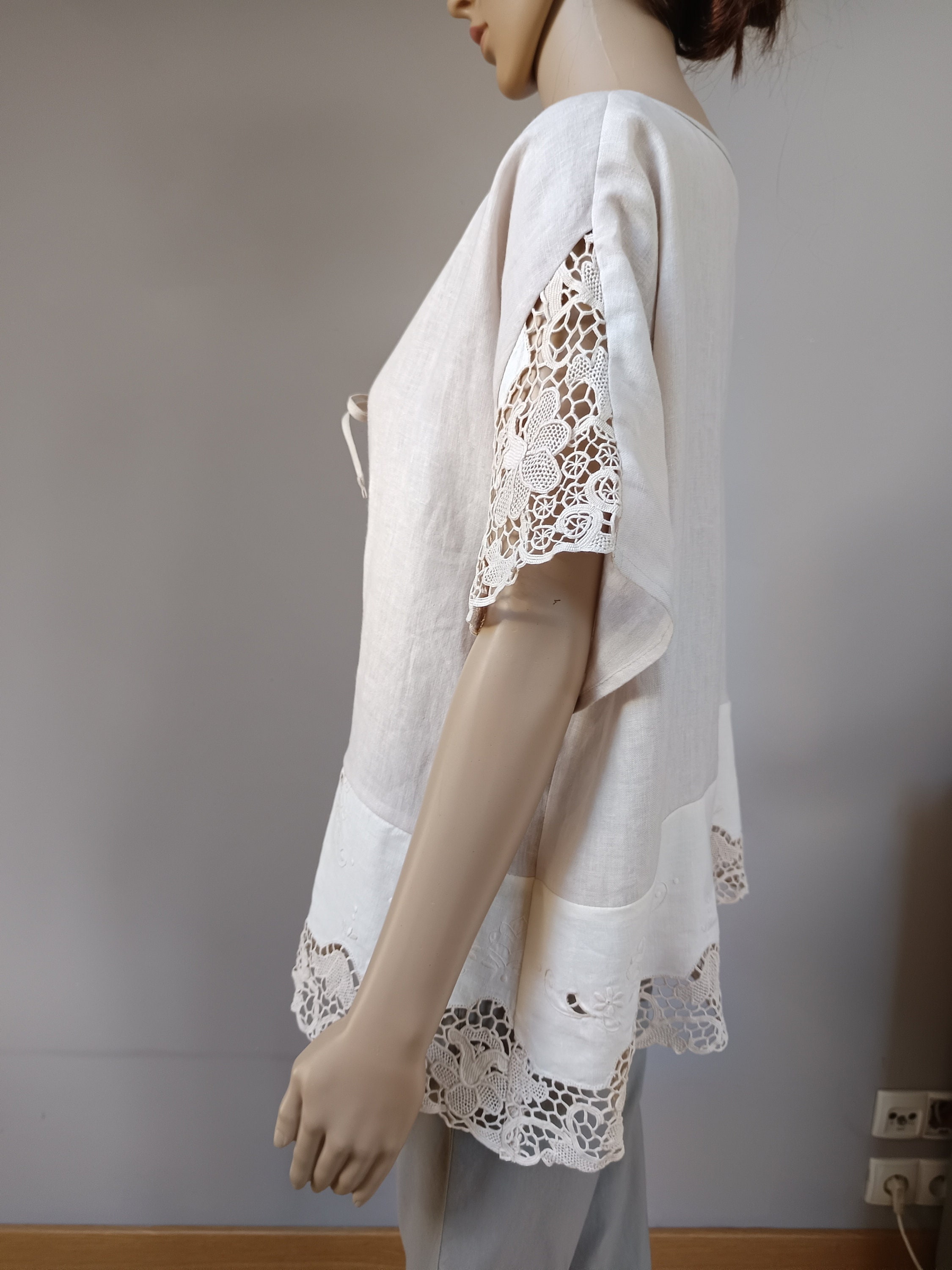 Backlash Linen Blouse