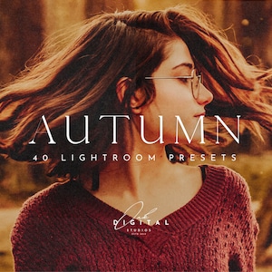 40 Autumn Presets Mobile & Desktop Lightroom • Warm, Fall Presets, Halloween and Pumpkin Presets, Terracotta Presets, Instagram Presets