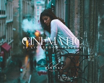 30 CINEMATIC Lightroom Presets for Mobile & Desktop. Film Look Presets, Cinema Filters, Instagram Portrait, Film Presets, Analog Look