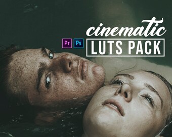 5 Cinematic LUTs Box • Cine Look color grading for Filmmakers • cube files for Premiere, Final Cut, DaVinci, Sony Vegas, Tik Tok Filters