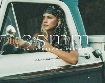40 Film Look Lightroom Presets: 35mm Mobile & Desktop (DNG, lrtemplate)
